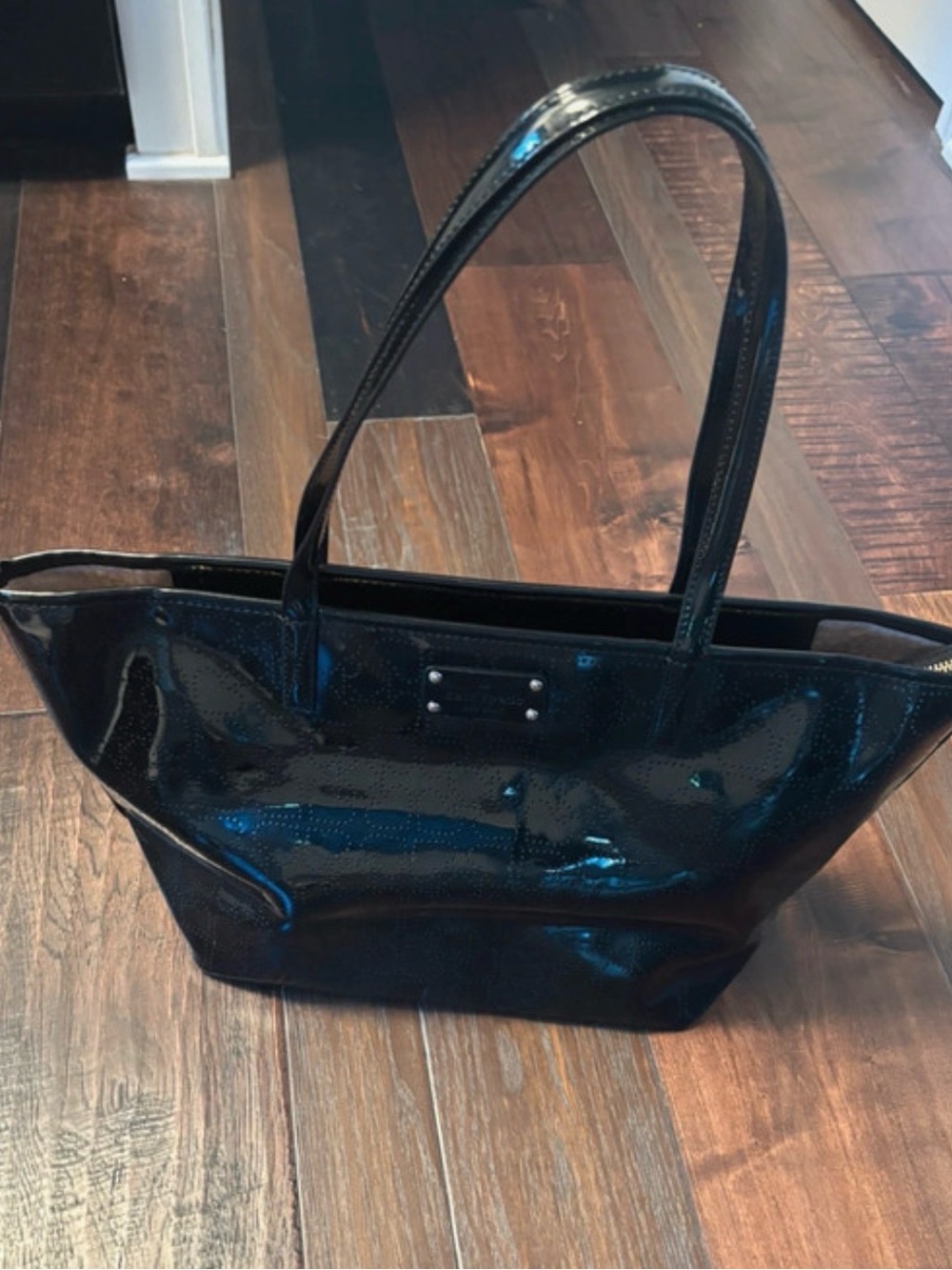 Kate Spade New York Small Harmony Metro Spade Black Tote Bag - Picture 3 of 10